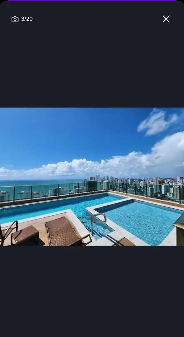 Beach Class Boa Viagem - 100 Metros Da Praia 헤시피