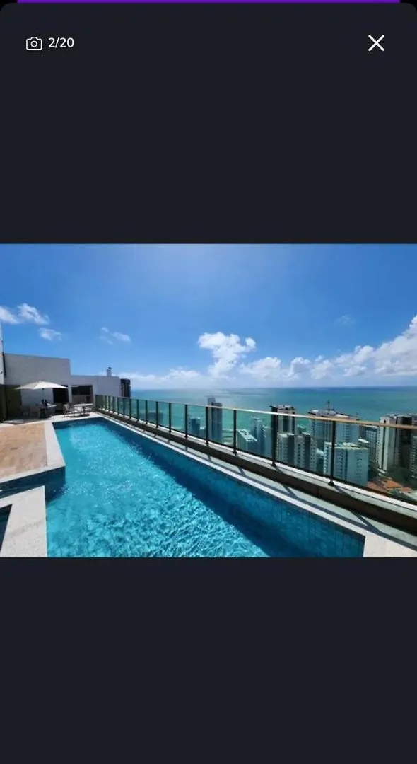Beach Class Boa Viagem - 100 Metros Da Praia Recife Apartment